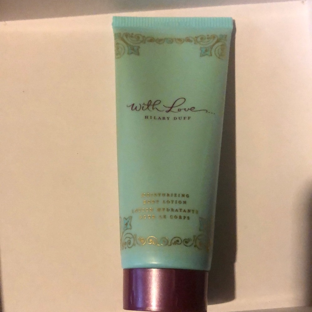 Hilary Duff With Love Lotion